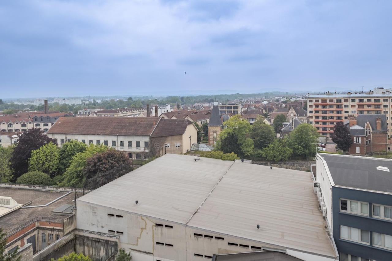 Apartamento Evasion Urbaine - Vue Panoramique - Proche Gare Troyes Exterior foto