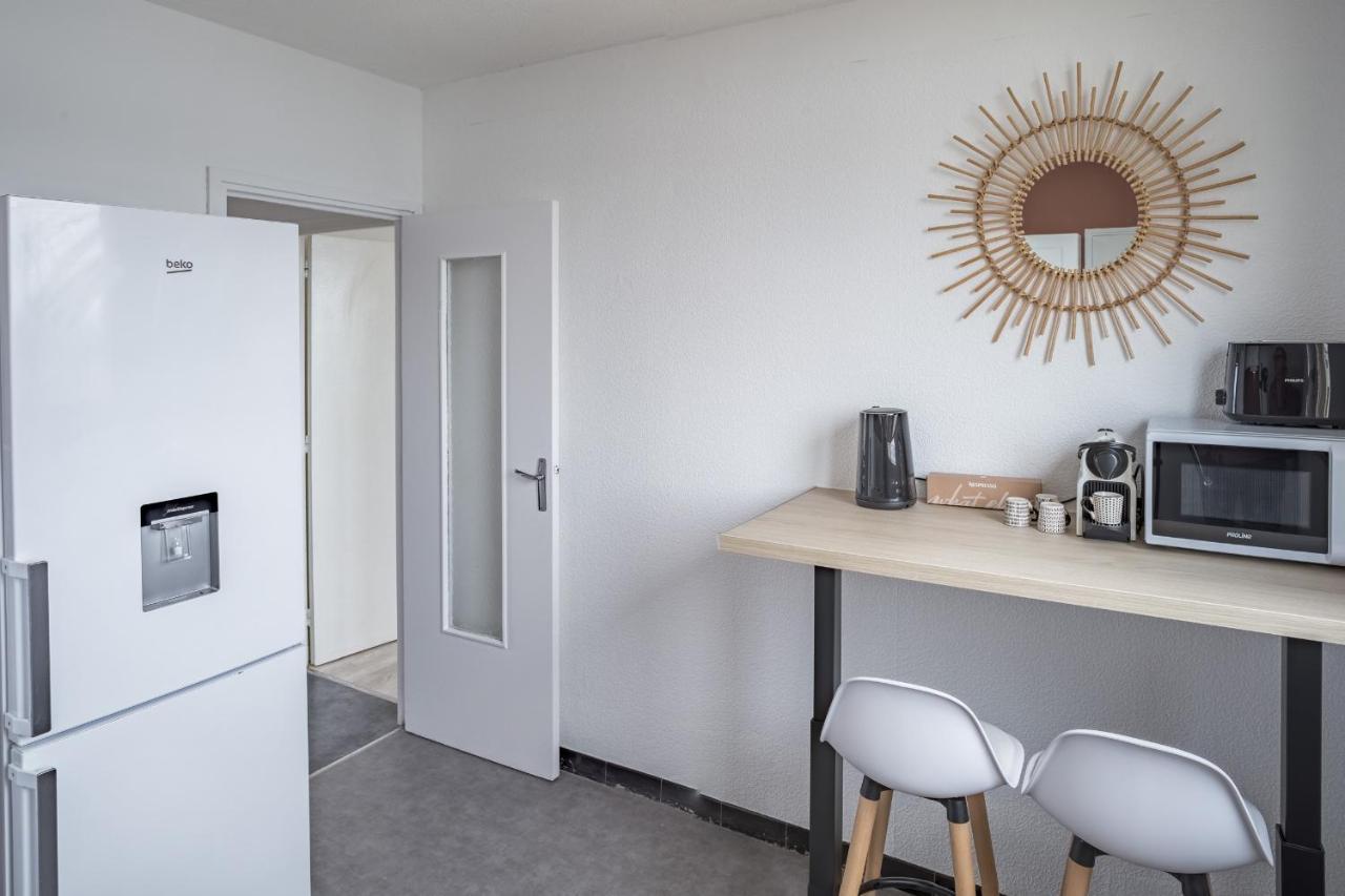 Apartamento Evasion Urbaine - Vue Panoramique - Proche Gare Troyes Exterior foto