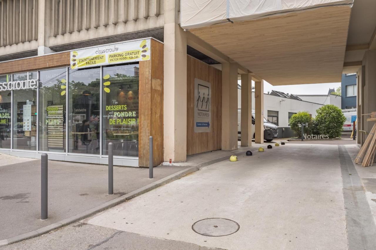 Apartamento Evasion Urbaine - Vue Panoramique - Proche Gare Troyes Exterior foto